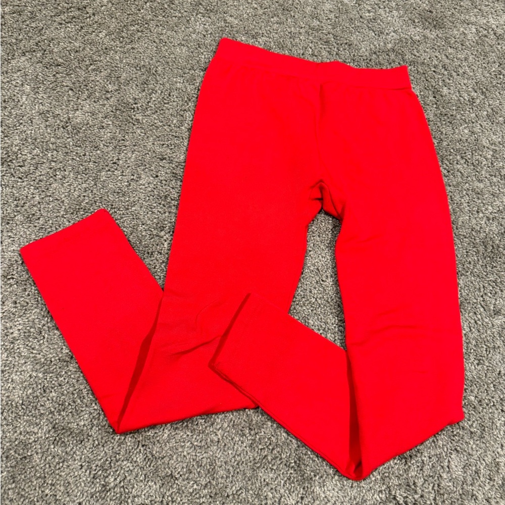 FREE WITH PURCHASE Red Leggings S/M